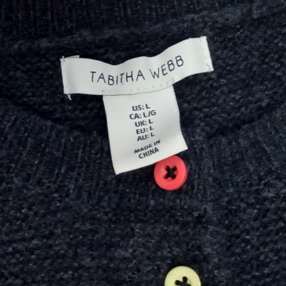 Tabitha Webb Navy Sweater - Picture 7 of 8